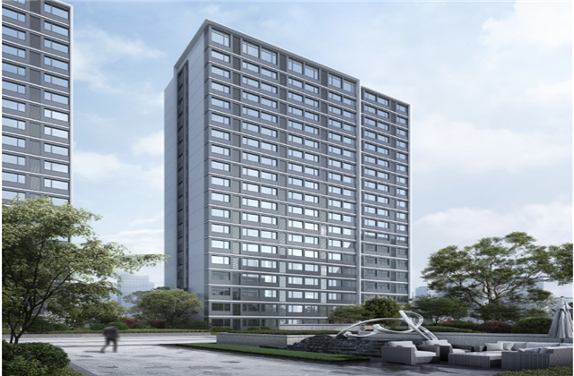 杭州市首座近零能耗住宅建筑临安ag尊龙登陆入口z6mg宸锦学府主体结顶